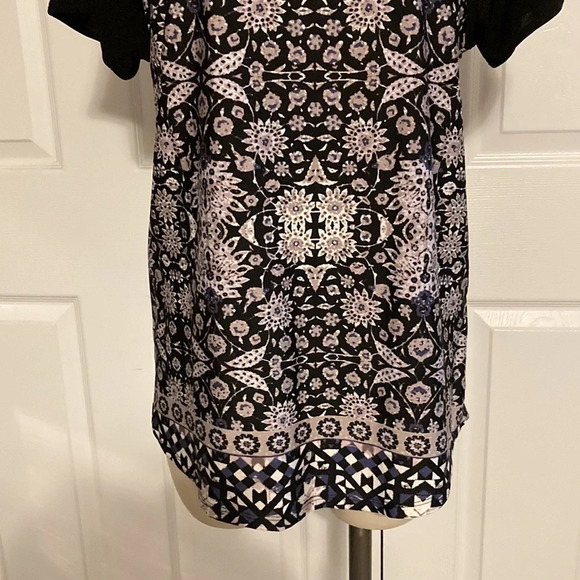 NWOT PerSeption Concept Patterned Top L - Picture 3 of 14